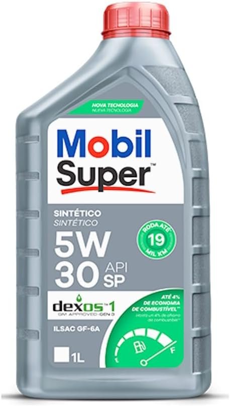 Óleo Mobil 5w30 Sintético Lubrificante para Carro Original Kit Revisão e Trocas Original Mobil (5 Litros)