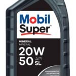 Oleo Lubrificante Mineral Para Carros Mobil Super 20W-50